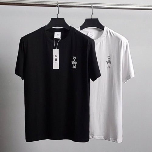 💕 아* 드꾀흐 피플하트 라운드 반팔