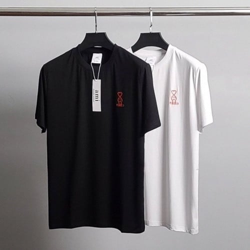 💕 아* 드꾀흐 레드피플 하트 라운드 반팔티셔츠