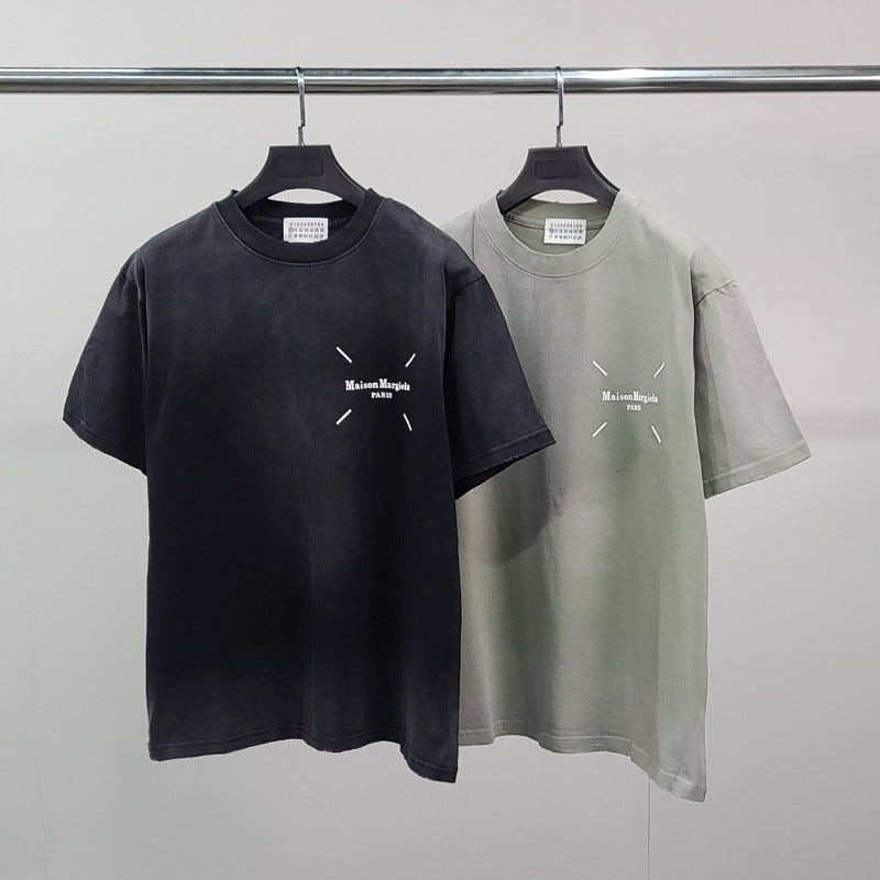 💕 메* 마르지엘라 넘버레터링 피그먼트 반팔티