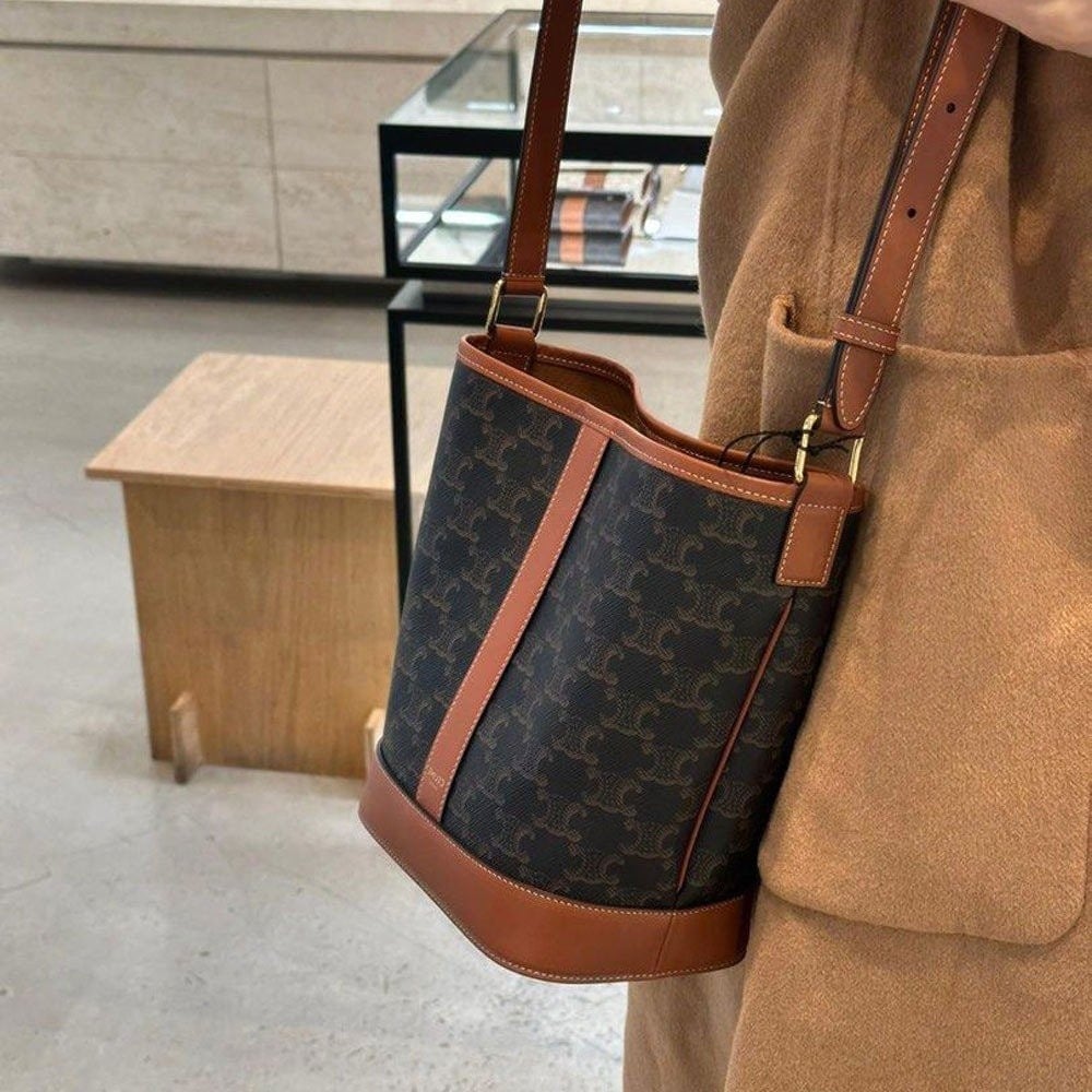 💕 셀** 고급 트리오페 버킷백 스몰