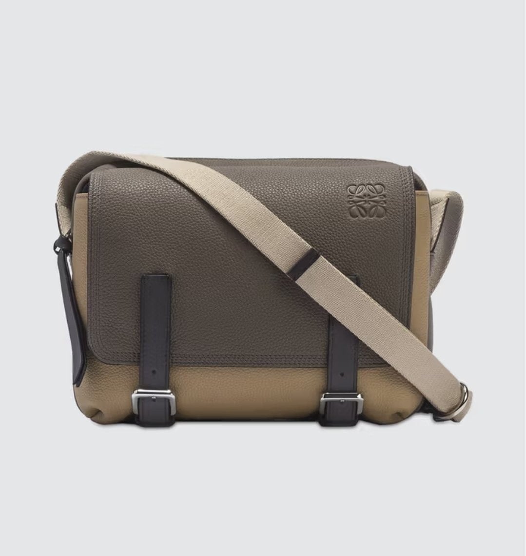 💕 로** XS 밀리터리 메신저 백 in 소프트 그레인 카프 B553A72 ❤️풀박스❤️