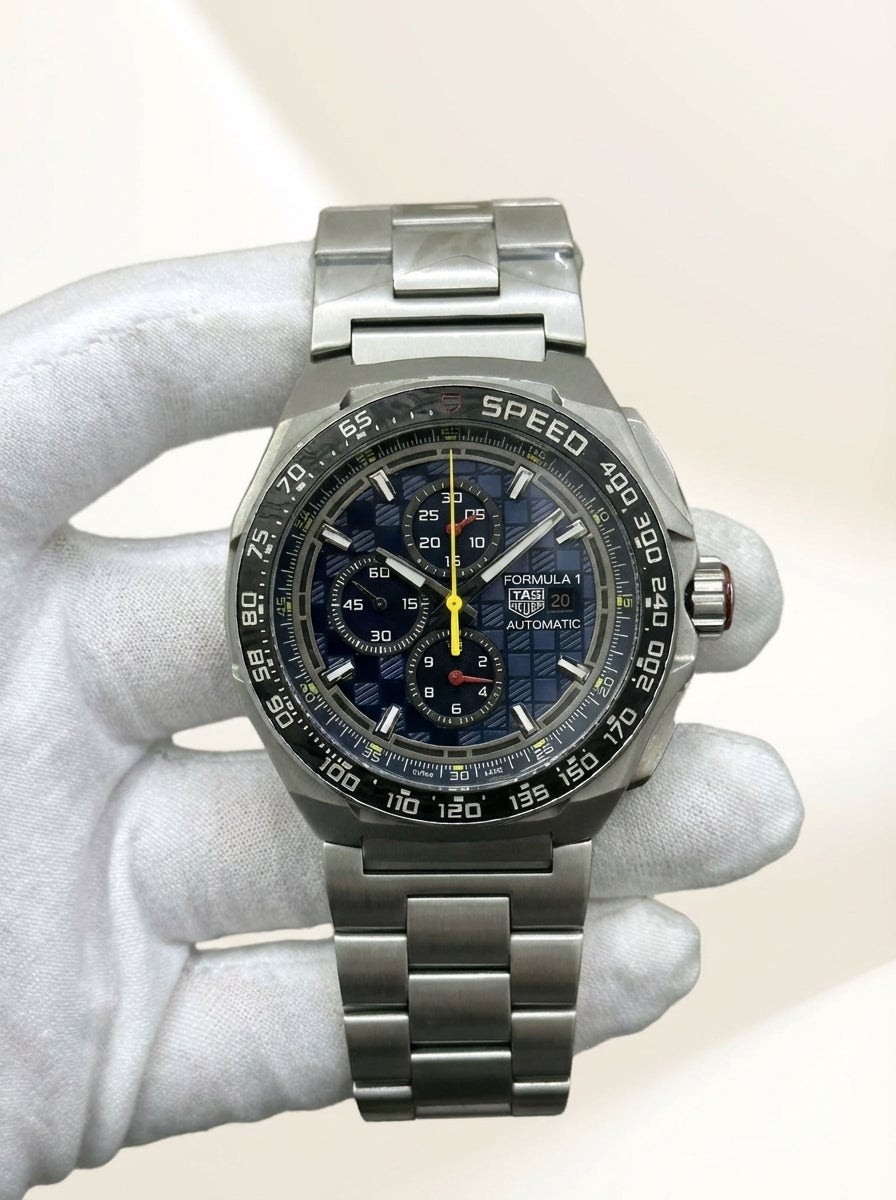 2026 태그호이어 포뮬러 1 크로노그래프 x 오라클 레드불 레이싱 오토매틱, 44 mm, 티타늄