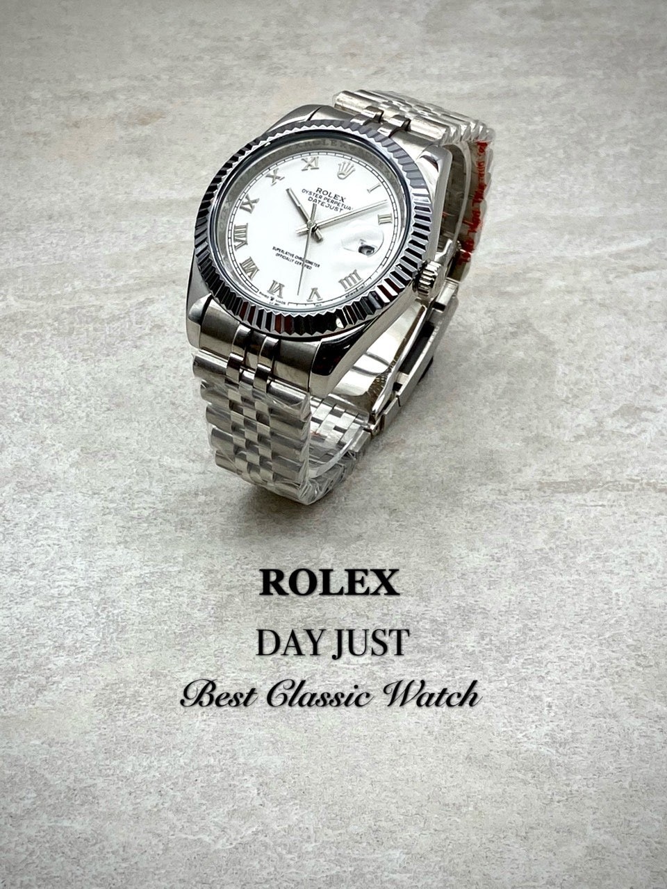 로렉* 데이저스트 화이트다이얼 남성용