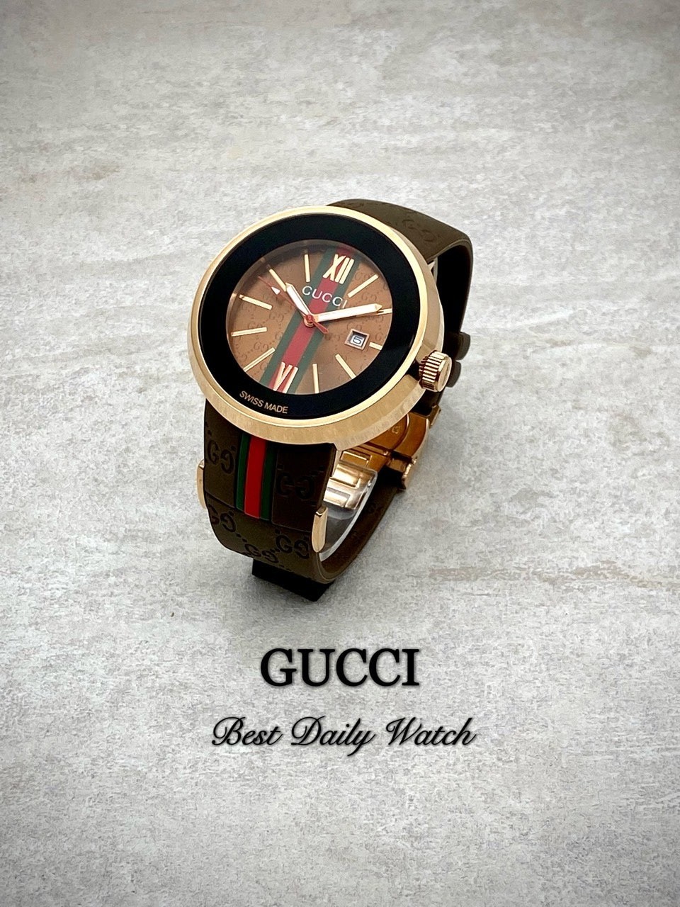 구* 클래식 워치 브론즈다이얼