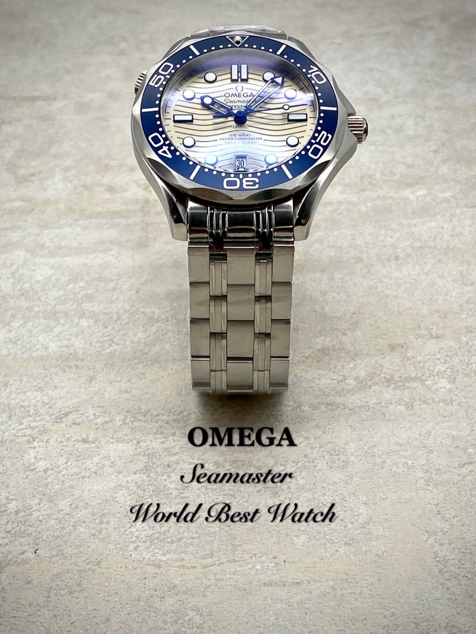 오메* 씨마스터 다이버 300M 그레이다이얼