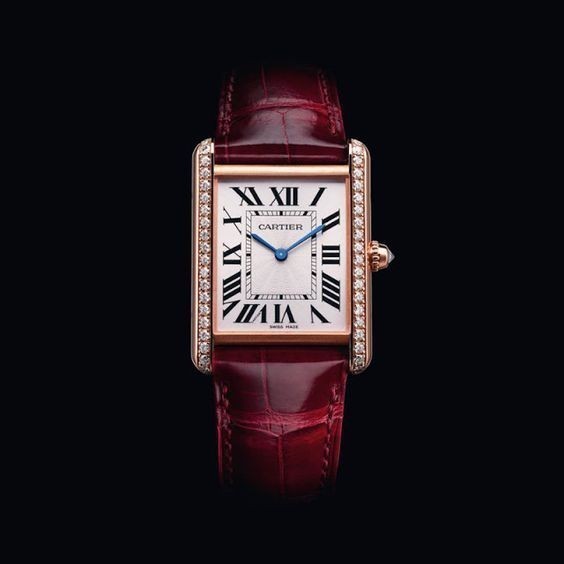 까르띠에 탱크 루이 다이아 세팅