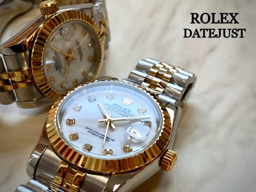 로렉* 데이저스트 텐포인트 자개다이얼 콤비 커플~~^^