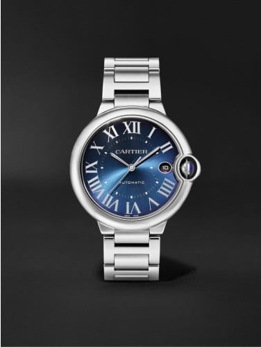 까르띠에 발롱블루 블루다이얼