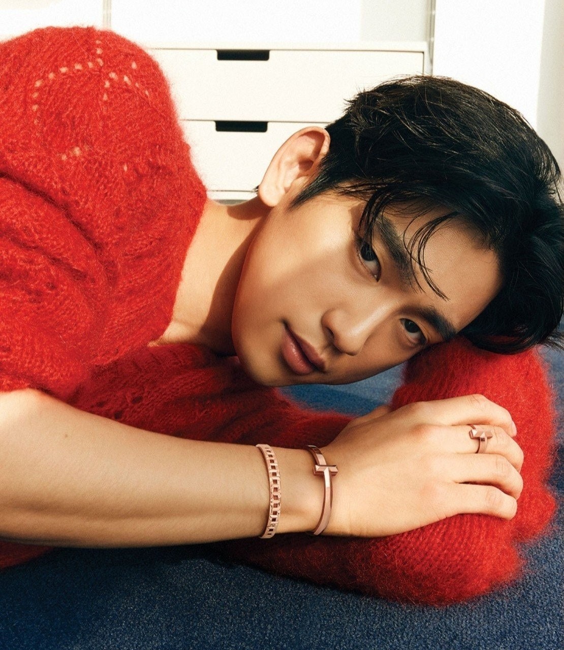 💕 티** T1 와이드 힌지드 뱅글 팔찌✔수입최고급