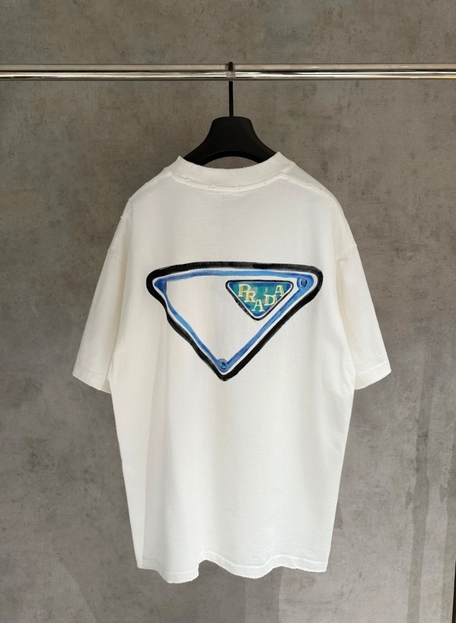 💕 프** 핸드페인팅 티셔츠