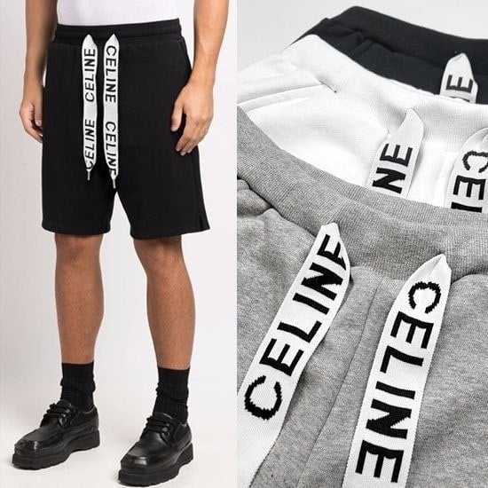 💕 셀** 스트링로고 하프팬츠