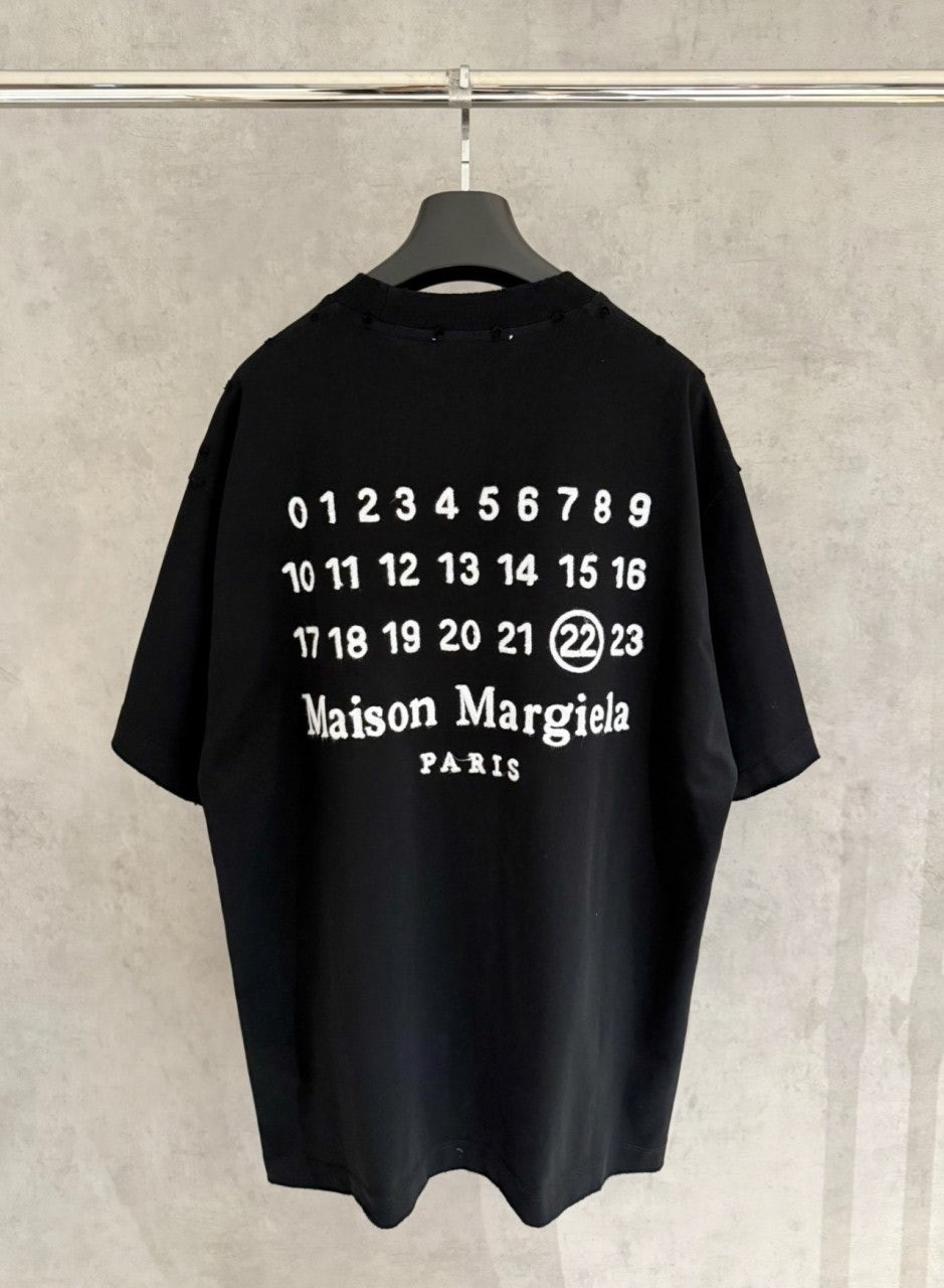 💕 메* 마르지엘라 자수로고 티셔츠