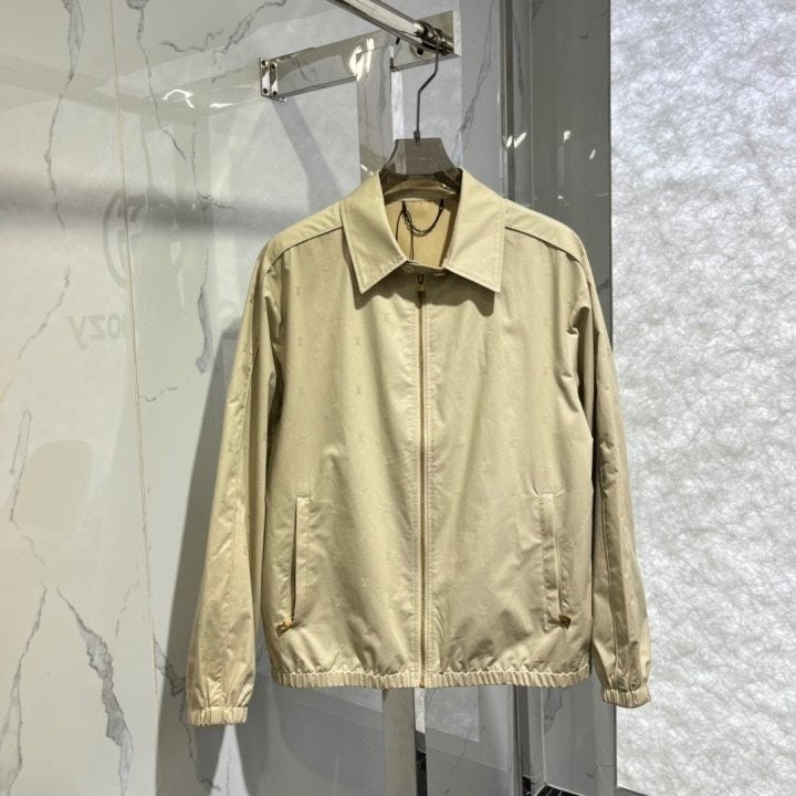 LV자가드 블루종 자켓 LOU-2260