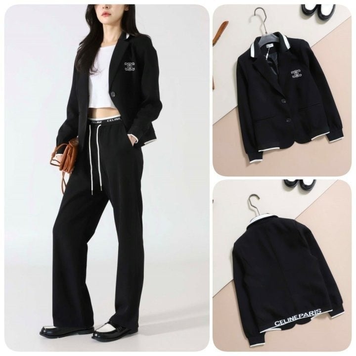 여성 테일러드 재킷 & 트라우저 팬츠 SET CEL-1150