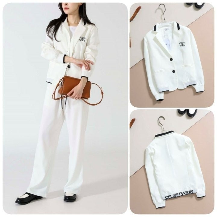 여성 테일러드 재킷 & 트라우저 팬츠 SET CEL-1149