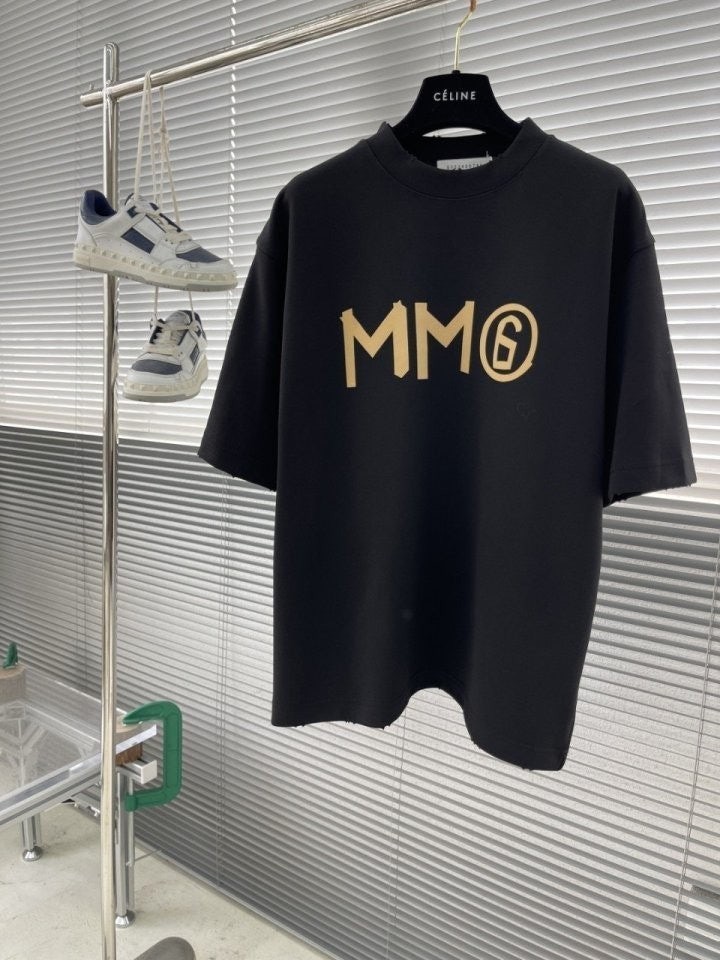 MM6 반팔 티셔츠 블랙 MM-414