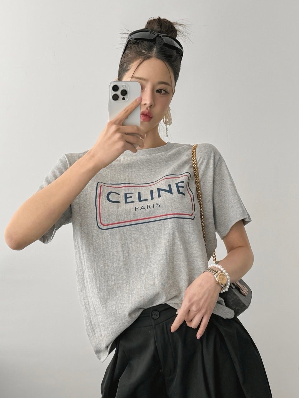 여성 라인 T CEL-1147