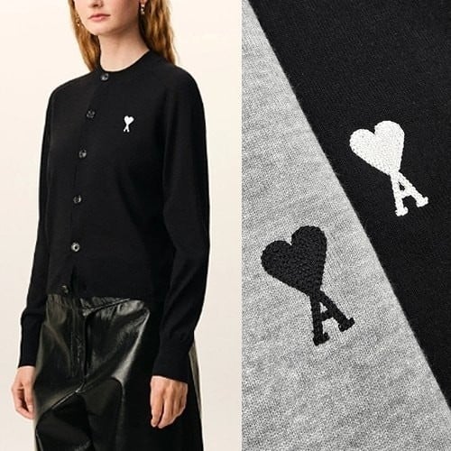 여성 스몰하트 라운드가디건 AI-816