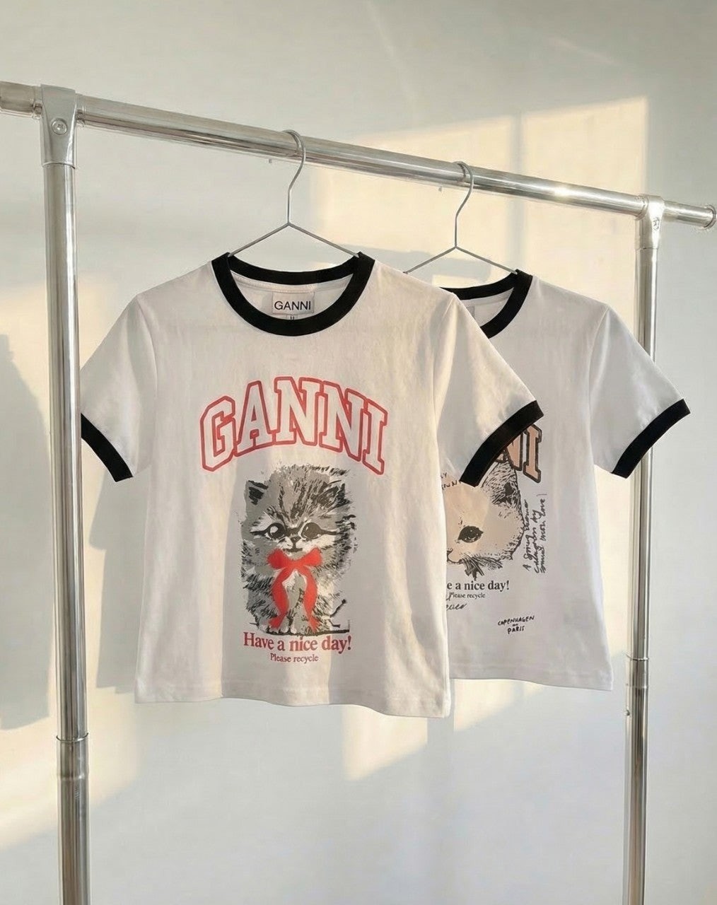 여성 러브캣 &리본캣 티셔츠 GA-188