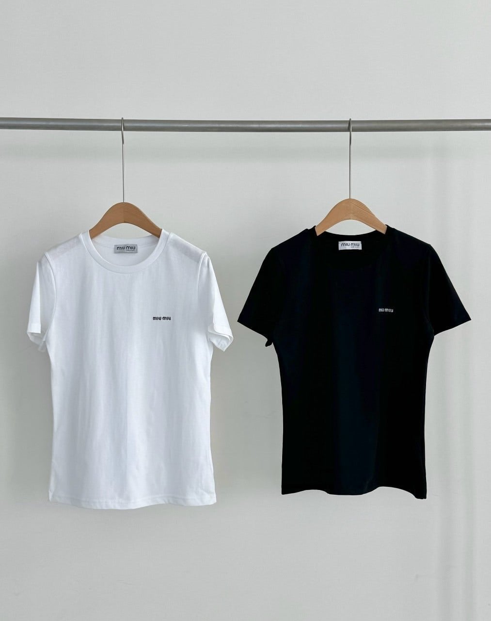 여성 베이직 로고 티셔츠 MU-972