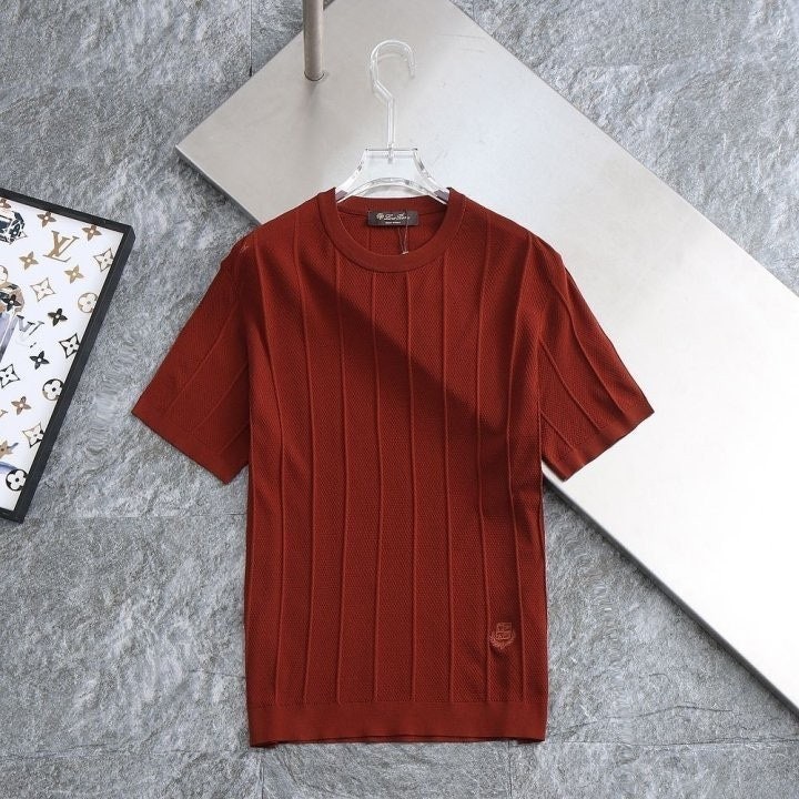 *빅사이즈 추가* 세로라인 클래식로고 라운드 니트 LO-294