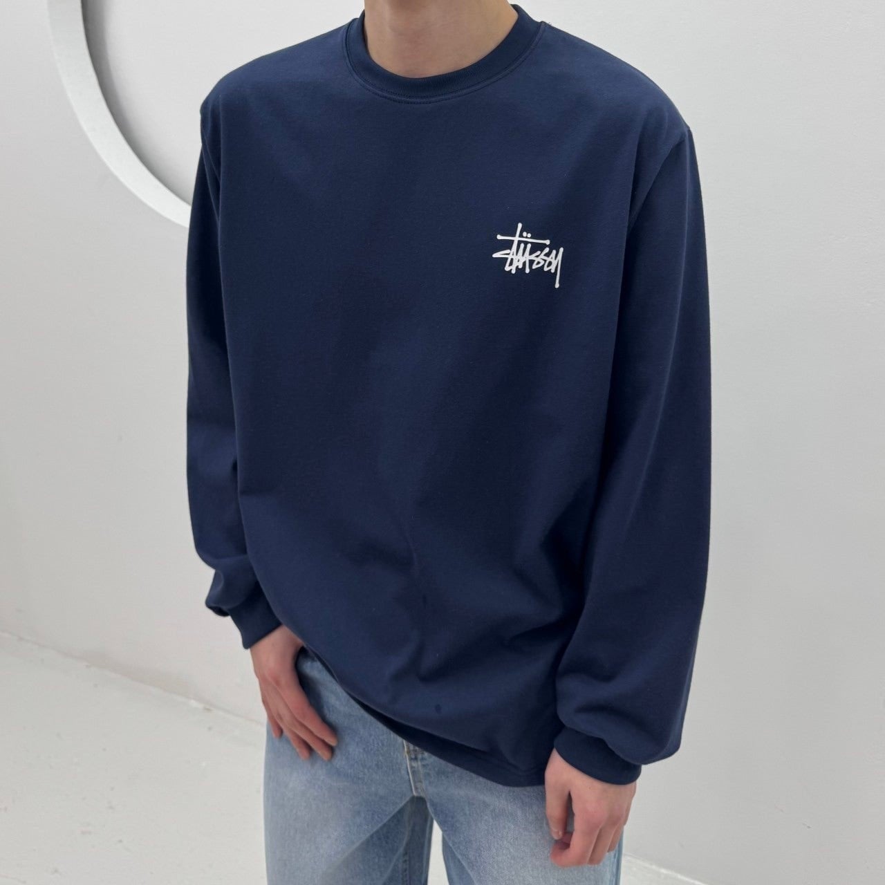 베이직 로고 롱슬리브 SY-351