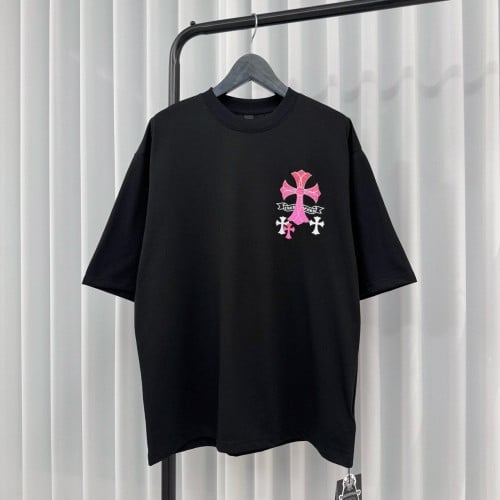 💕 크* 멀티 엠보 크로스 반팔 티셔츠