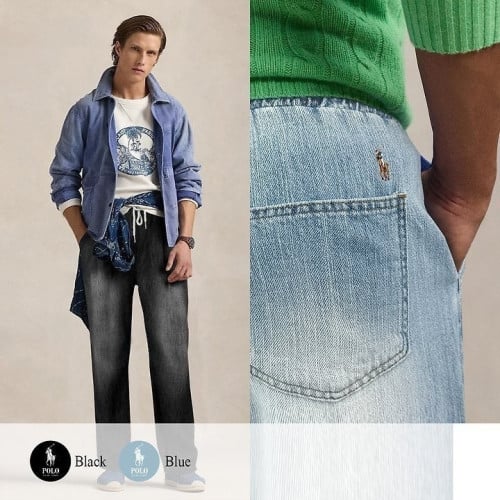 💕 폴* 린넨 데님 팬츠