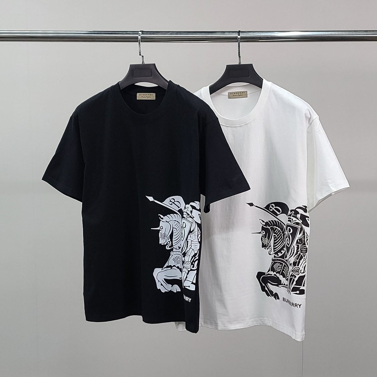 💕 버** 사이드 빅기사 코튼 반팔티