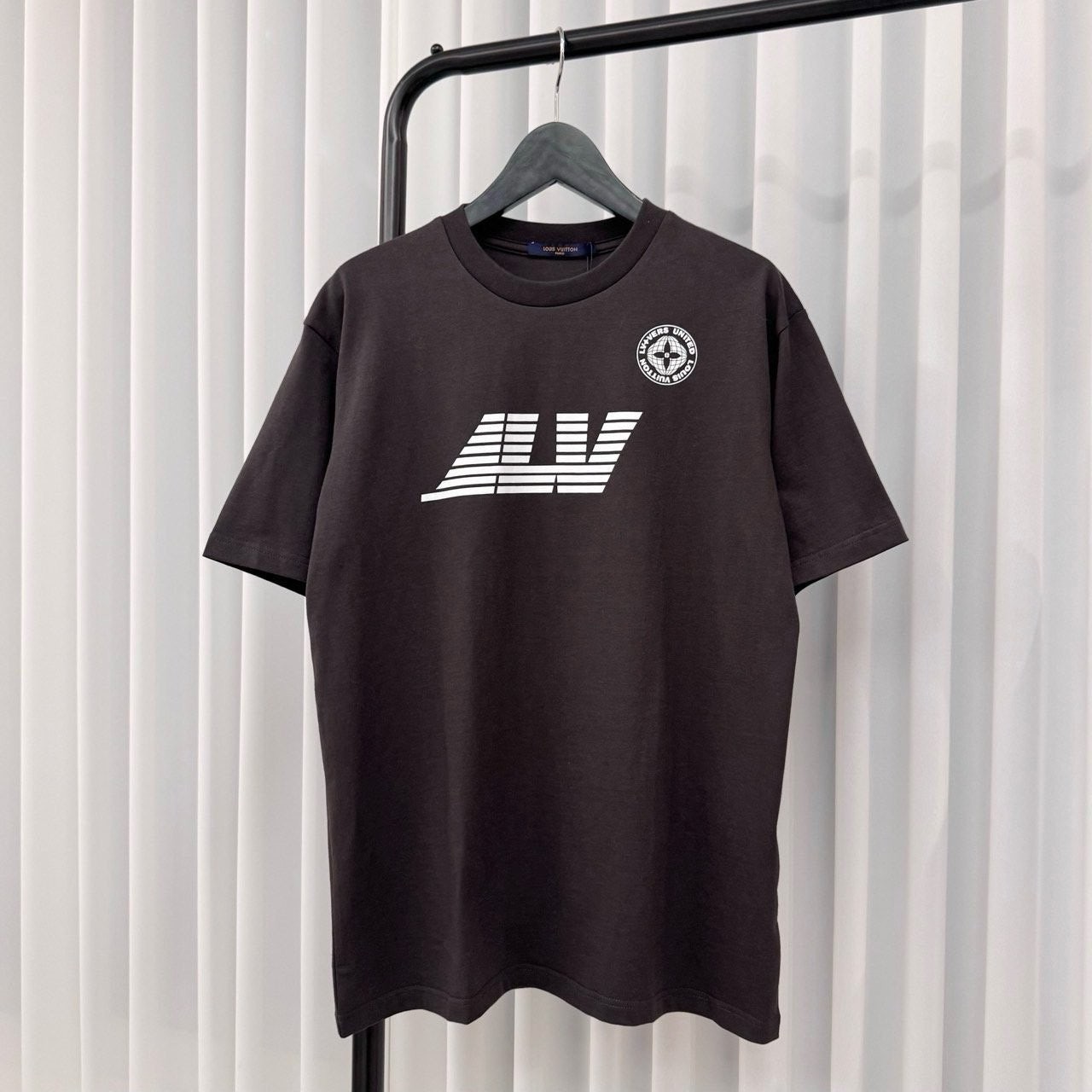 💕 루* 워시드 프린티드 코튼 티셔츠