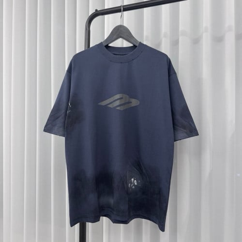 💕 발**** 그래픽 로고 페인티드 반팔 티셔츠