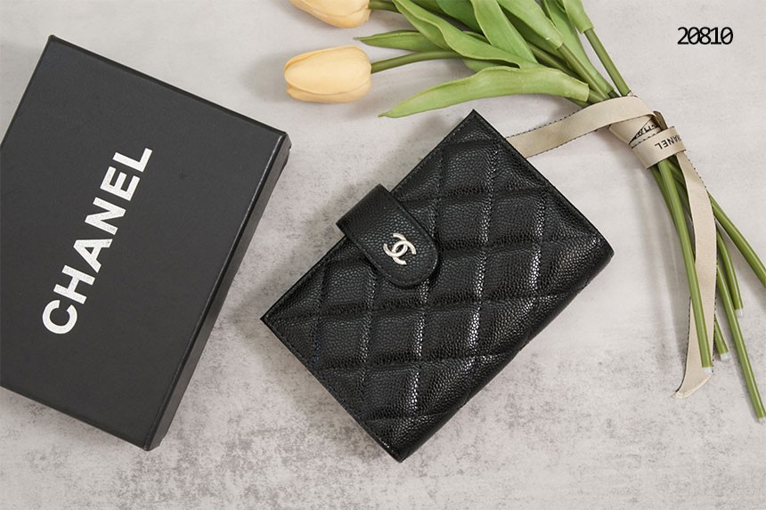 🔆 [CHANEL] 샤넬 CC 클래식 캐비어 반지갑 🔆