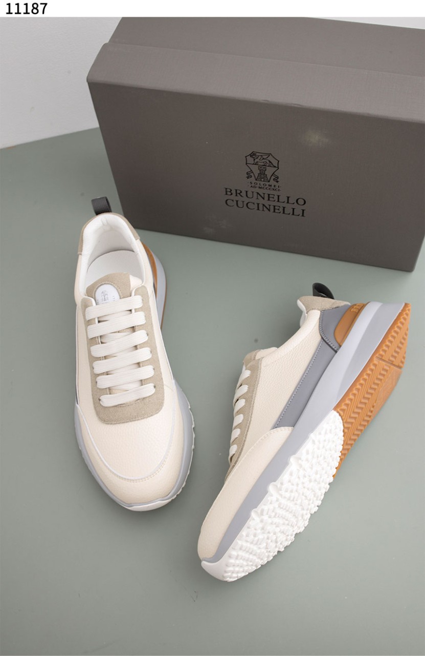 #브루넬로쿠치넬리 [Brunello Cucinelli] 남성 로우탑 스니커즈 신상입고💢 #신발 #11187