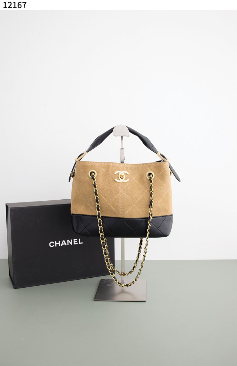 #샤넬 [Chanel] 배색 체인 스몰 쇼핑백 신상입고💢 #가방 #12167