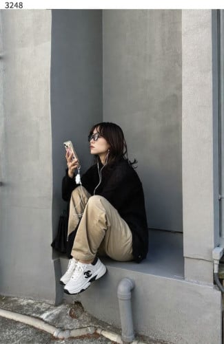 #샤넬 [Chanel] 수입프리미엄급 샤넬 스니커즈 메쉬 스웨이드 카프스킨 & 화이트 블랙 신상 입고💢 #태그 #신발 #3248