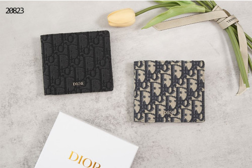 🔆 [DIOR] 디올 남성용 오블리크 자카드 반지갑 🔆