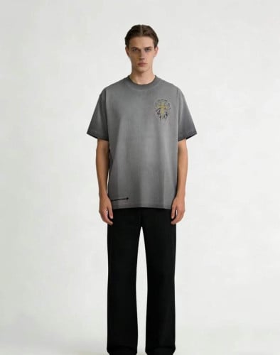 💕 크* NO 30 빈티지 워싱 자수 로고 티셔츠