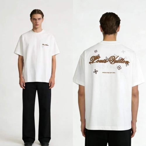 💕 루* 자수로고 티셔츠