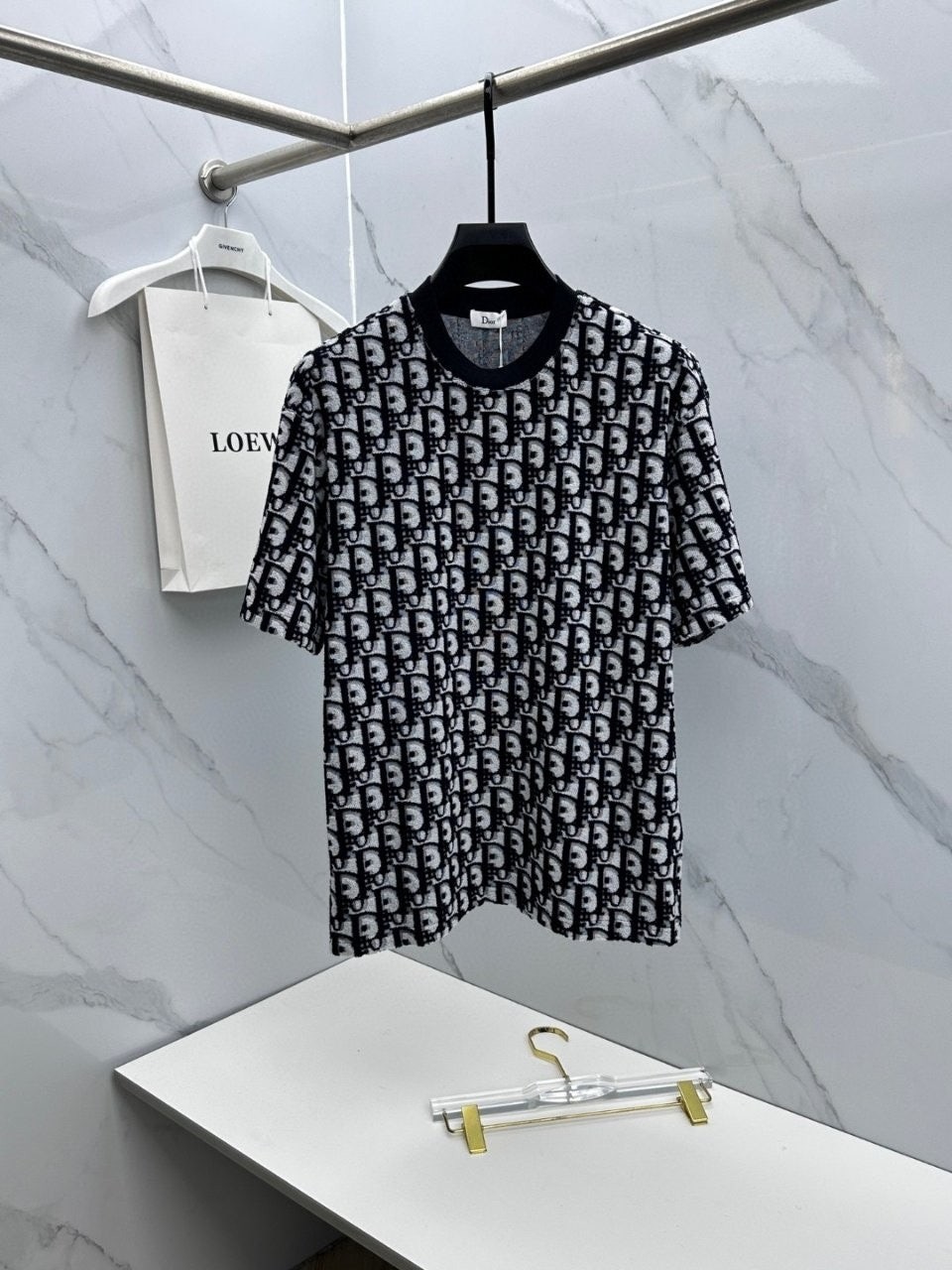 💕 디* 테리 오블리크 반팔