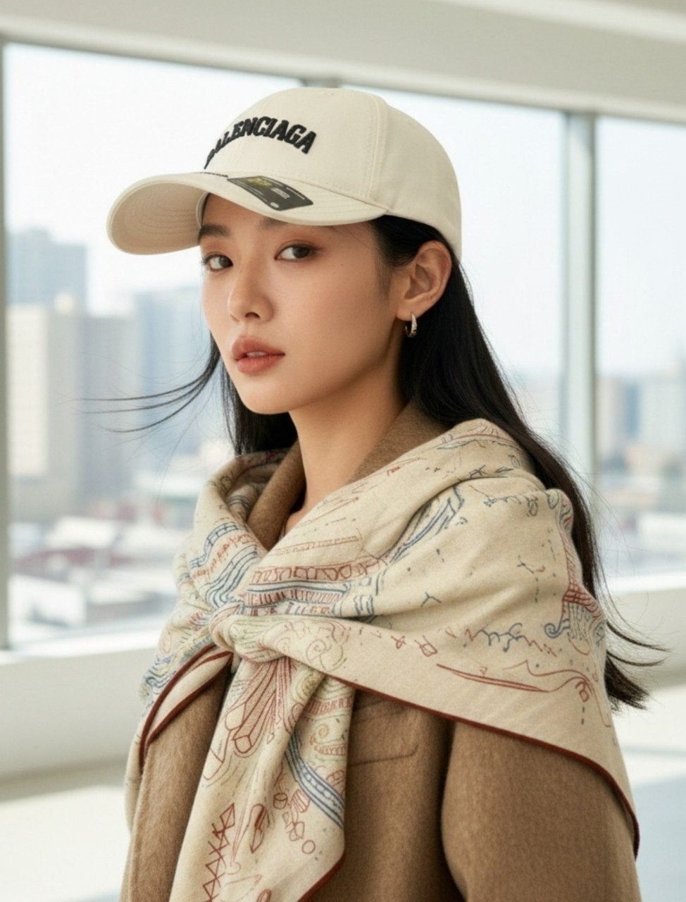 💕 발**** 더블 로고 자수 볼캡 ✔수입
