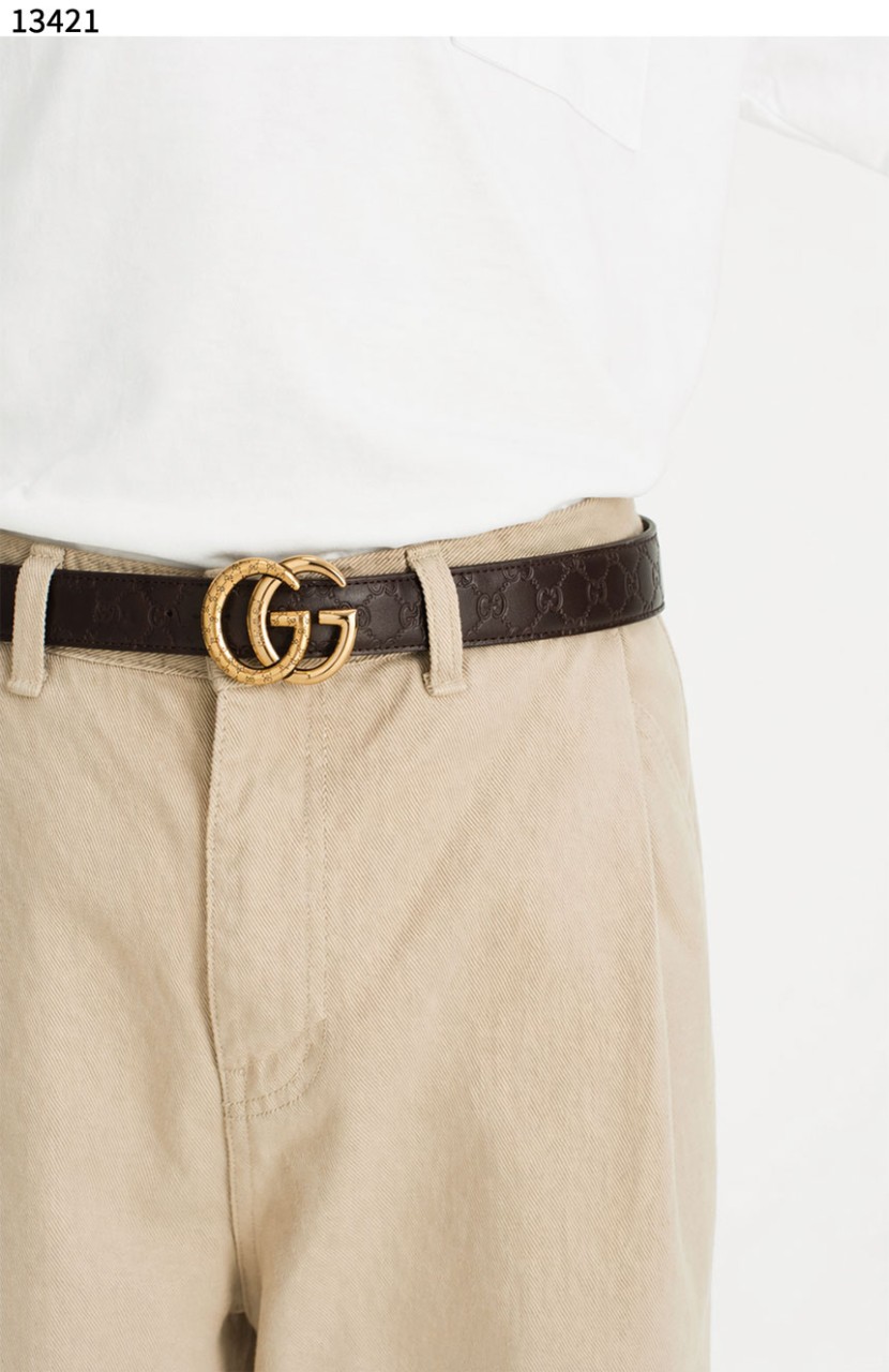 #구찌 [GUCCI] 마몬트 더블 G 버클 레더 벨트 신상입고💢 #벨트 #13421