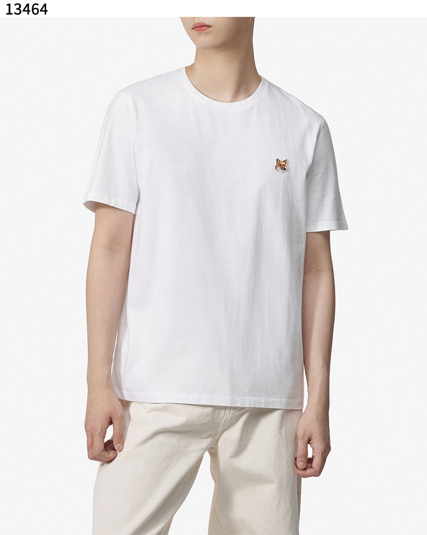 #메종키츠네 [Maison Kitsuné] 폭스 헤드 패치 클래식 티셔츠 신상입고💢 #상의 #티셔츠 #13464