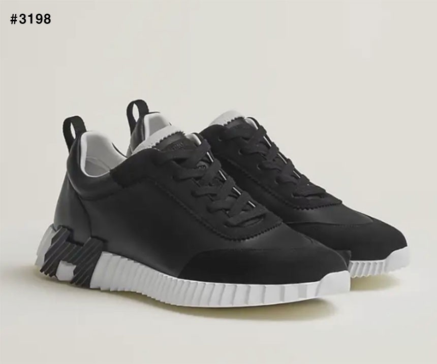 🍀 [HERMES] 에르메스 남성 바운싱 스니커즈 블랙 H221898 🍀