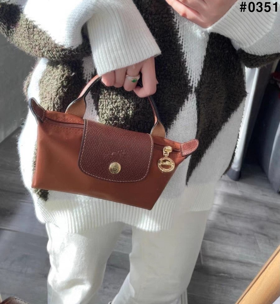🍀 [LongChamp] 롱샴 르 플리아쥬 오리지널 핸들 파우치 토트백 🍀