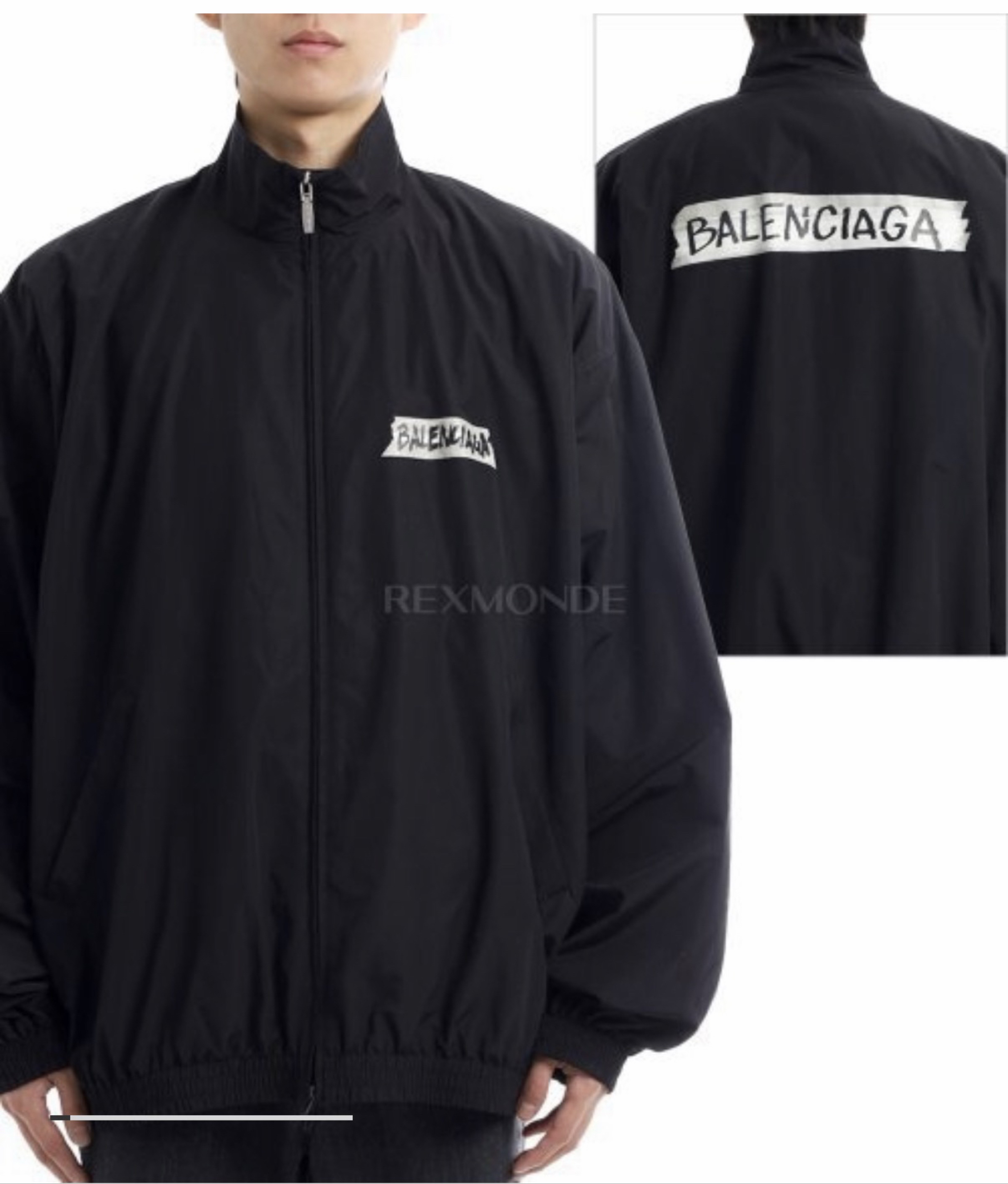 #발렌시아가 [ B*lenciaga ] 마스킹 테이프 미디엄 핏 트렉수트 set 입고💢 #남성세트 #트레이닝셋