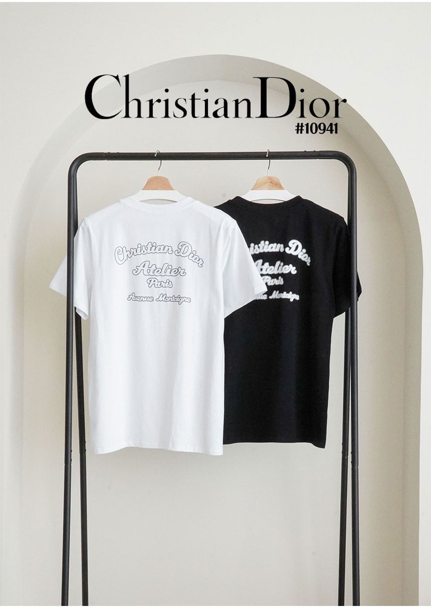 🔆 [DIOR] 크리스찬 디올 남성 레터링 반팔티셔츠🔆