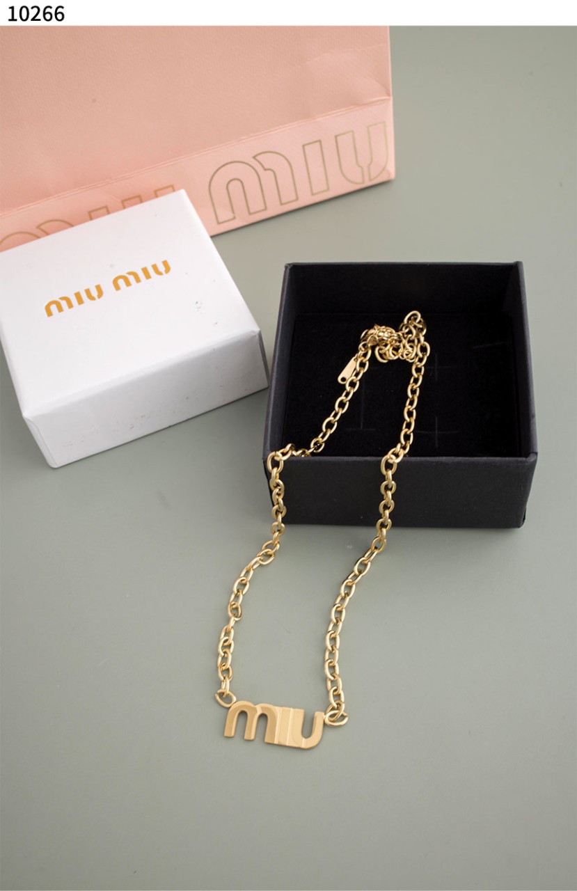 #미우미우 [MIU MIU] 미우미우 여성 메탈 네크리스 신상입고💢 #목걸이 #10266